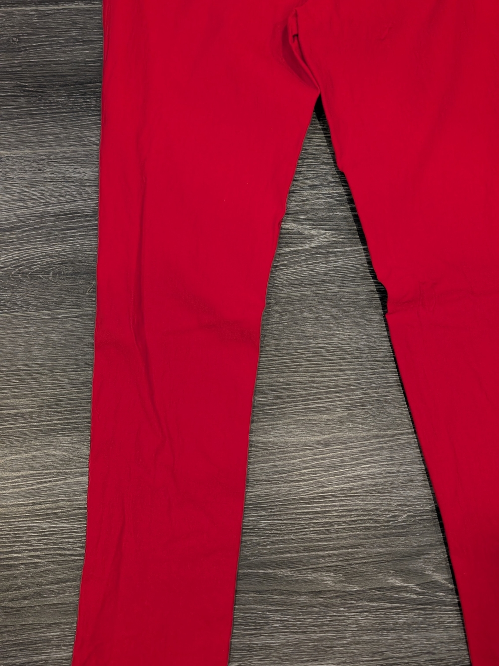Women’s Red Jeggings – Stretch Pull-On Slim Fit - Picture 3 of 9